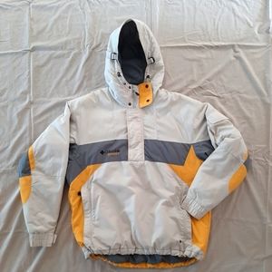 Columbia pull over jaket